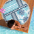 Hawaii Quilt Beach Blanket Kakau Polynesian Pattern Sky Blue Version LT01 - Polynesian Pride
