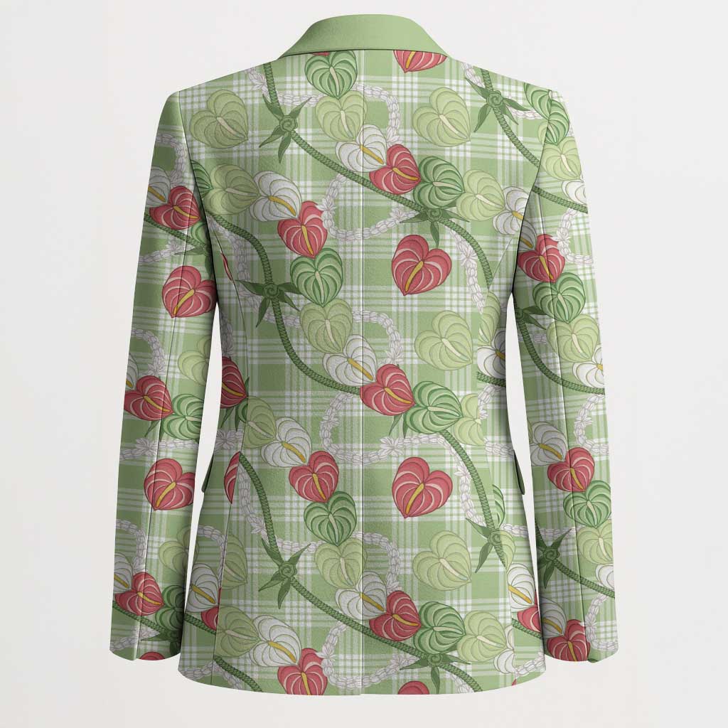 Anthurium Pikake Ti Leaf Palaka Blazer Green Version