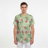 Anthurium Pikake Ti Leaf Palaka Scrub Top Green Version