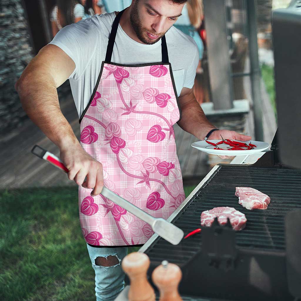Anthurium Pikake Ti Leaf Palaka Apron Pink Version