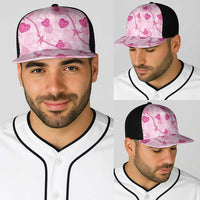 Anthurium Pikake Ti Leaf Palaka Baseball Net Cap Pink Version