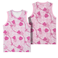 Anthurium Pikake Ti Leaf Palaka Basketball Jersey Pink Version