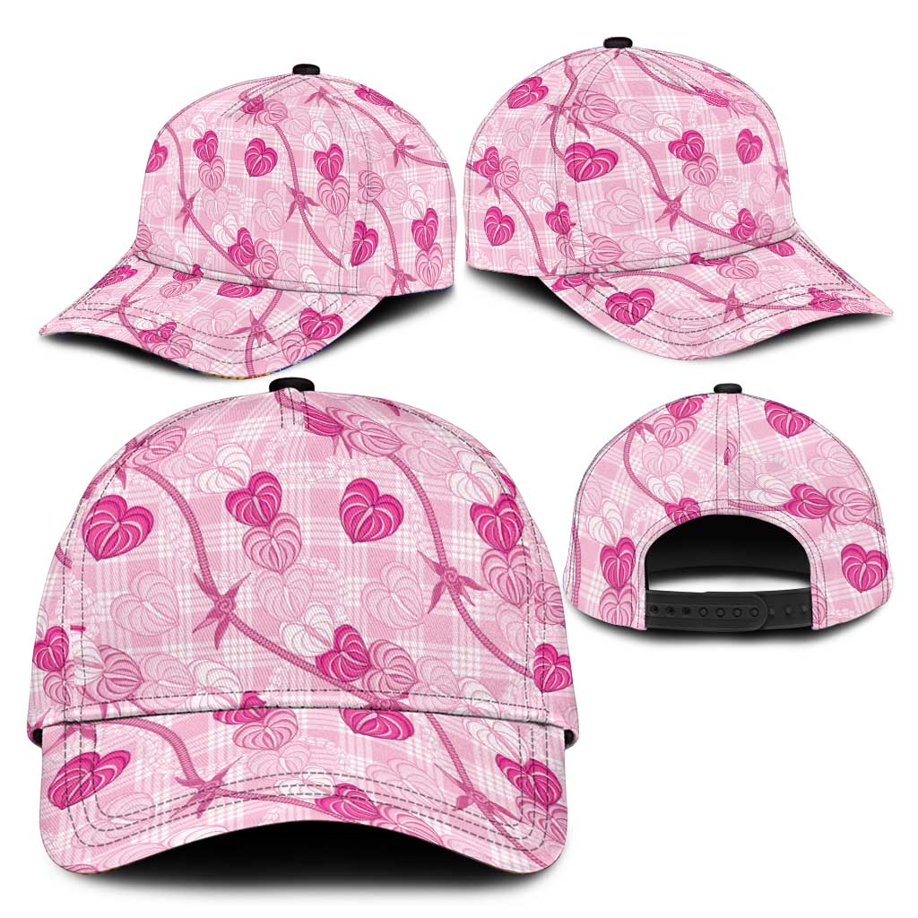 Anthurium Pikake Ti Leaf Palaka Classic Cap Pink Version