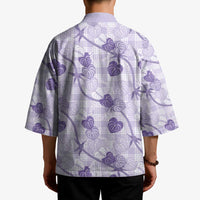Anthurium Pikake Ti Leaf Palaka Kimono Purple Version