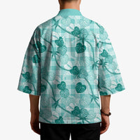 Anthurium Pikake Ti Leaf Palaka Kimono Turquoise Version