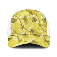 Anthurium Pikake Ti Leaf Palaka Baseball Net Cap Yellow Version