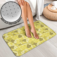 Anthurium Pikake Ti Leaf Palaka Bathroom Set Yellow Version