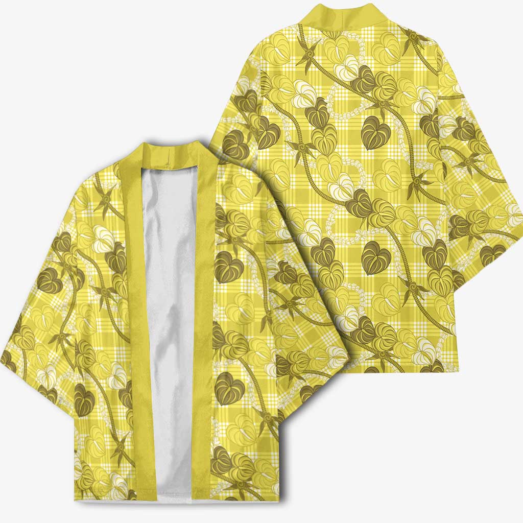 Anthurium Pikake Ti Leaf Palaka Kimono Yellow Version