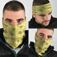 Anthurium Pikake Ti Leaf Palaka Neck Gaiter Yellow Version