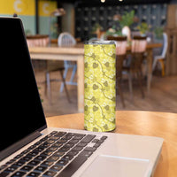 Anthurium Pikake Ti Leaf Palaka Skinny Tumbler Yellow Version