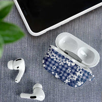 Hibiscus Pakala Cobalt Blue Royal AirPods Case Tropical Floral Stylized - Polynesian Pride