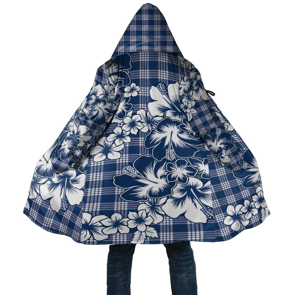 Hibiscus Pakala Cobalt Blue Royal Cloak Tropical Floral Stylized LT01 Unisex Blue - Polynesian Pride