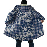 Hibiscus Pakala Cobalt Blue Royal Cloak Tropical Floral Stylized - Polynesian Pride