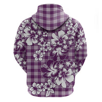 Hibiscus Pakala Sweetie Purple Hoodie Tropical Floral Stylized LT01 - Polynesian Pride