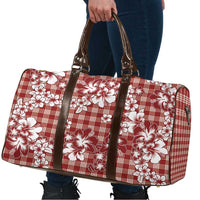 Hibiscus Pakala Fantasy Red Travel Bag Tropical Floral Stylized - Polynesian Pride