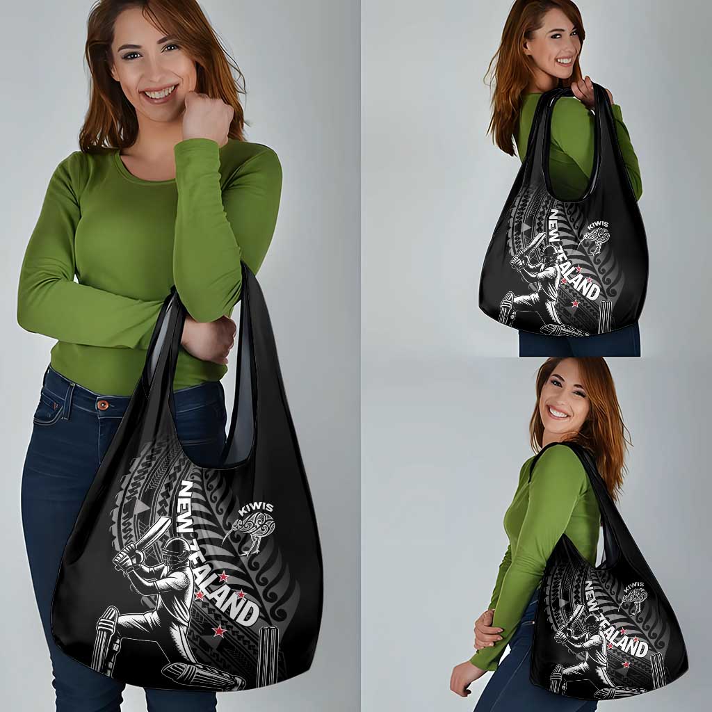 New Zealand Cricket Grocery Bag Maori Kiwi Black Fern