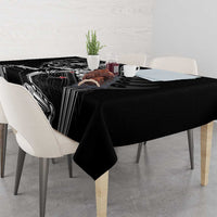 New Zealand Cricket Tablecloth Maori Kiwi Black Fern LT01 - Polynesian Pride