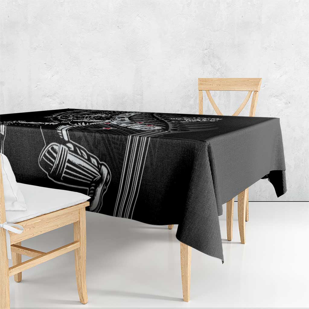 New Zealand Cricket Tablecloth Maori Kiwi Black Fern LT01 - Polynesian Pride