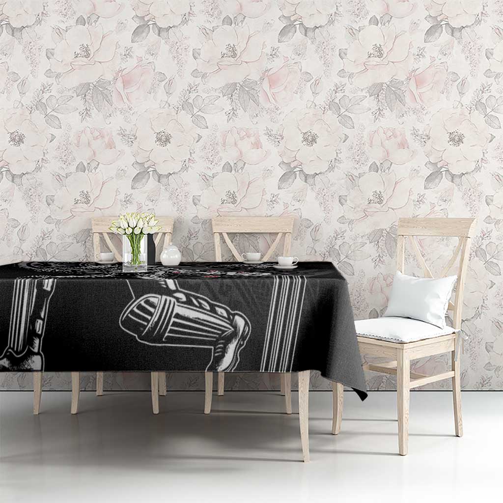 New Zealand Cricket Tablecloth Maori Kiwi Black Fern LT01 - Polynesian Pride