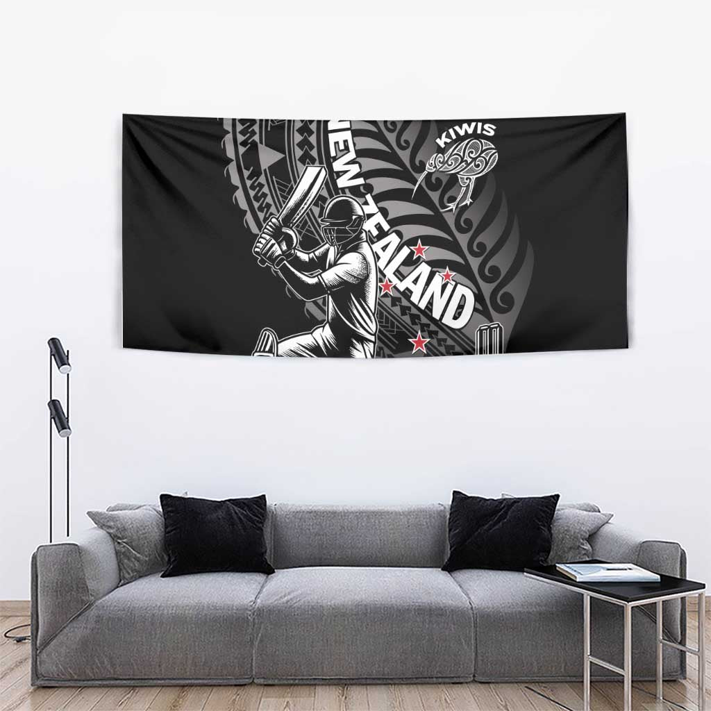 New Zealand Cricket Tapestry Maori Kiwi Black Fern LT01 - Polynesian Pride