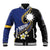 Personalised Nauru Baseball Jacket Naoero Proud Plumeria