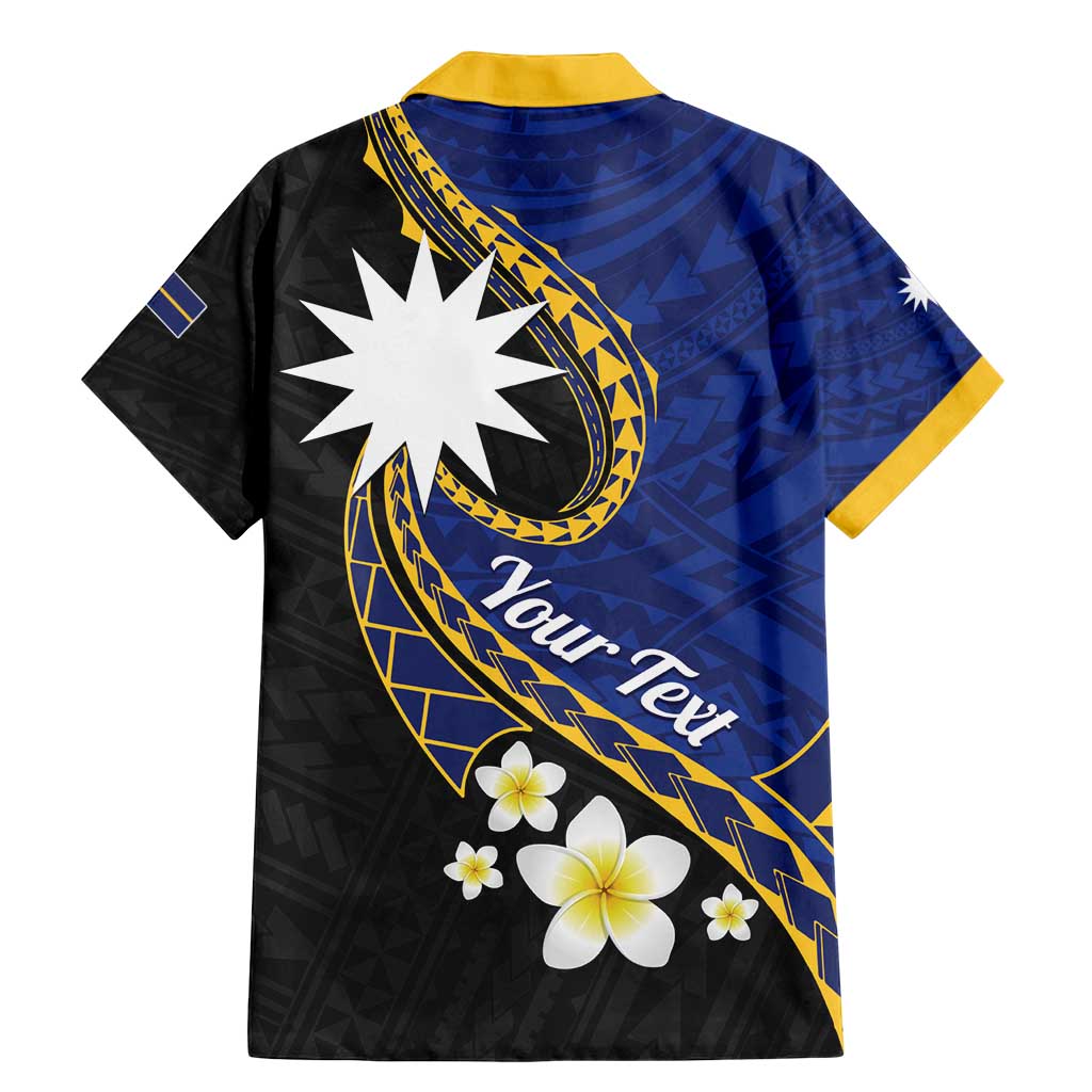 Personalised Nauru Family Matching Mermaid Dress and Hawaiian Shirt Naoero Proud Plumeria LT01 - Polynesian Pride