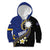Personalised Nauru Kid Hoodie Naoero Proud Plumeria