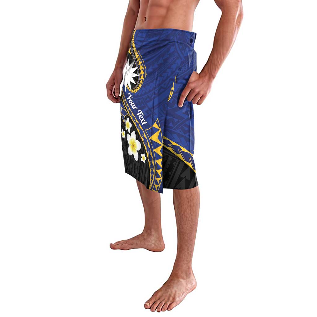 Personalised Nauru Lavalava Naoero Proud Plumeria