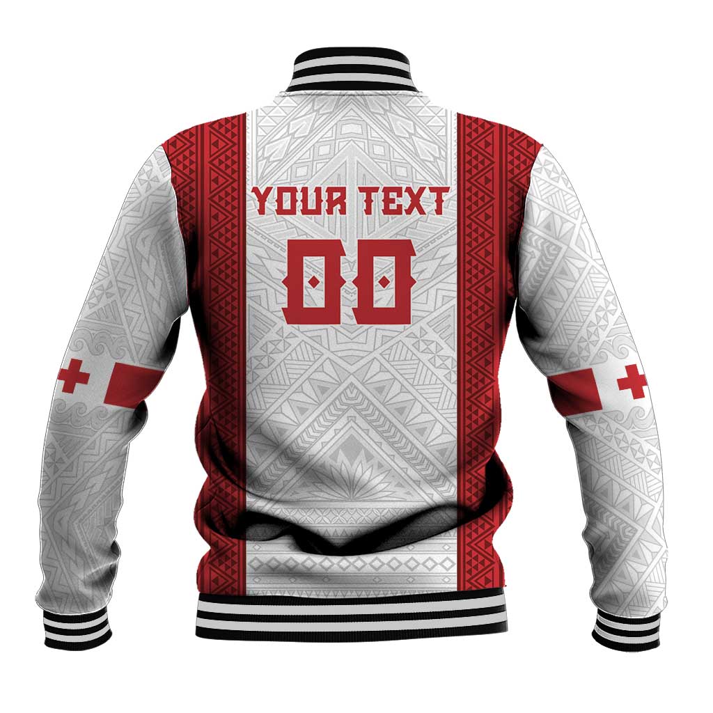 Tonga Rugby Custom Baseball Jacket Tonga Sea Eagles Go Champions