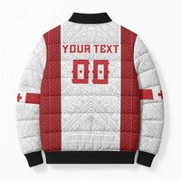 Tonga Rugby Custom Bomber Puffer Jacket Tonga Sea Eagles Go Champions