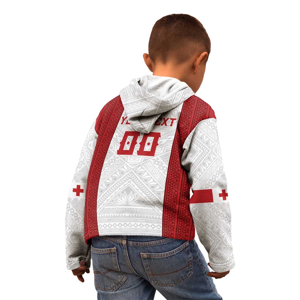 Tonga Rugby Custom Kid Hoodie Tonga Sea Eagles Go Champions