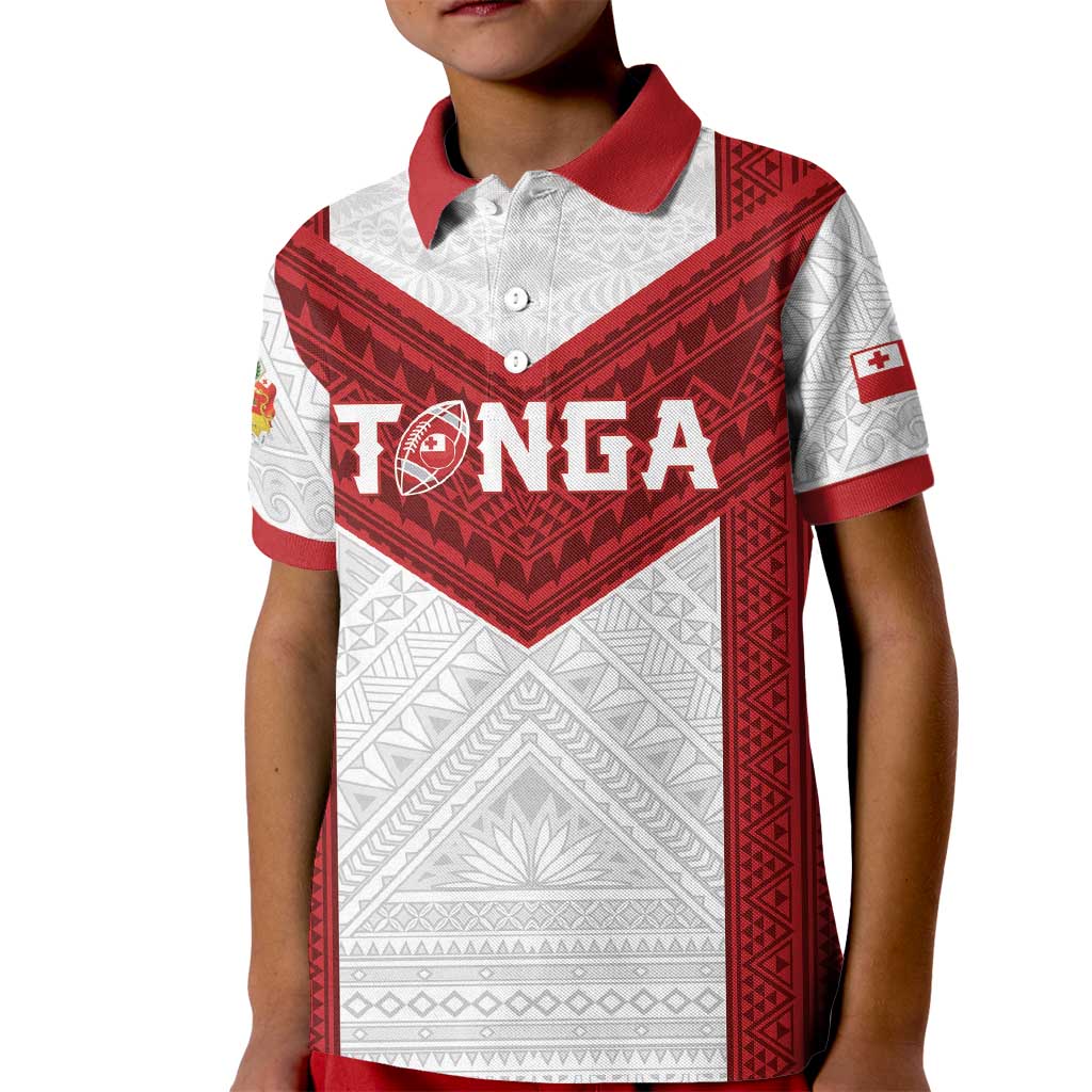 Tonga Rugby Custom Kid Polo Shirt Tonga Sea Eagles Go Champions