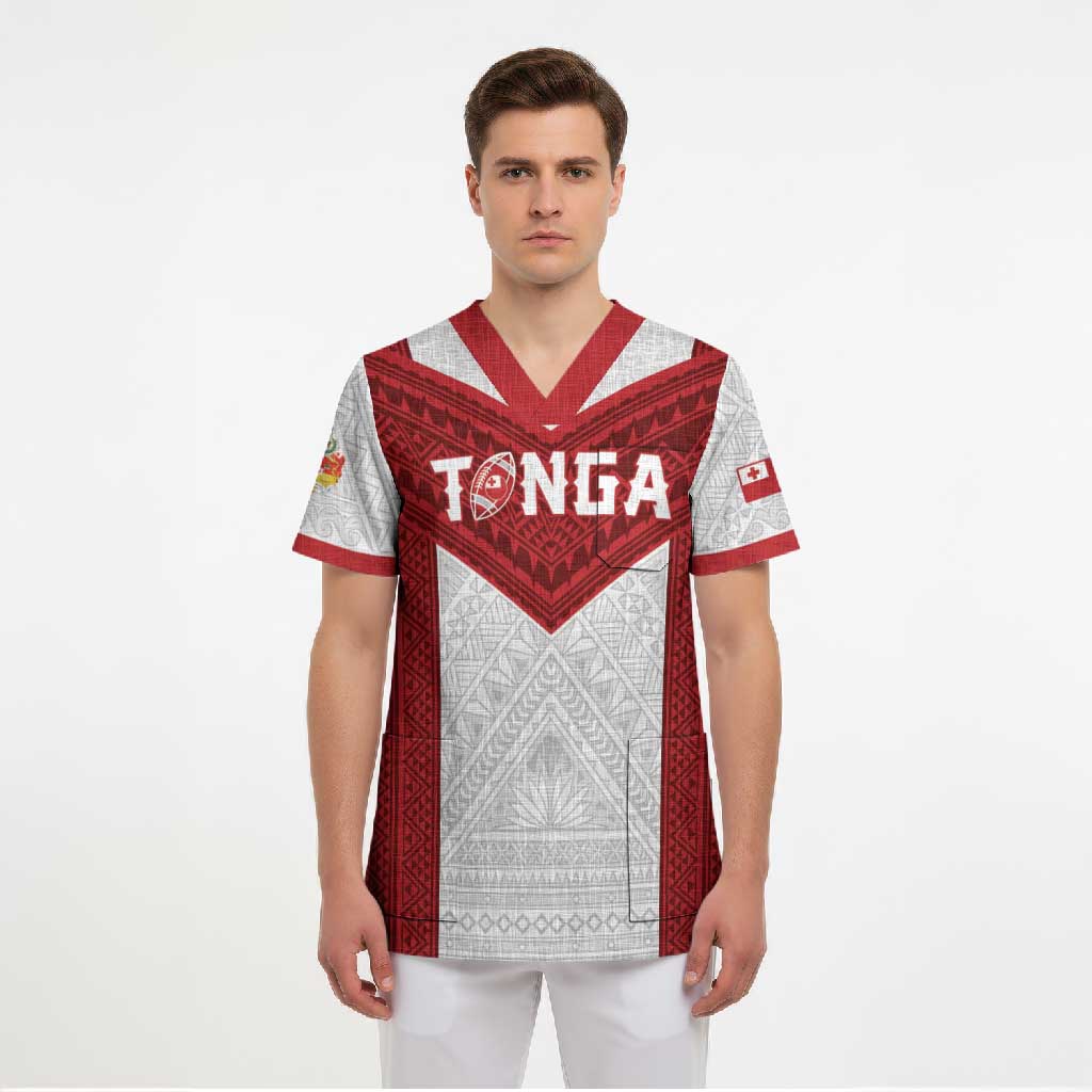 Tonga Rugby Custom Scrub Top Tonga Sea Eagles Go Champions