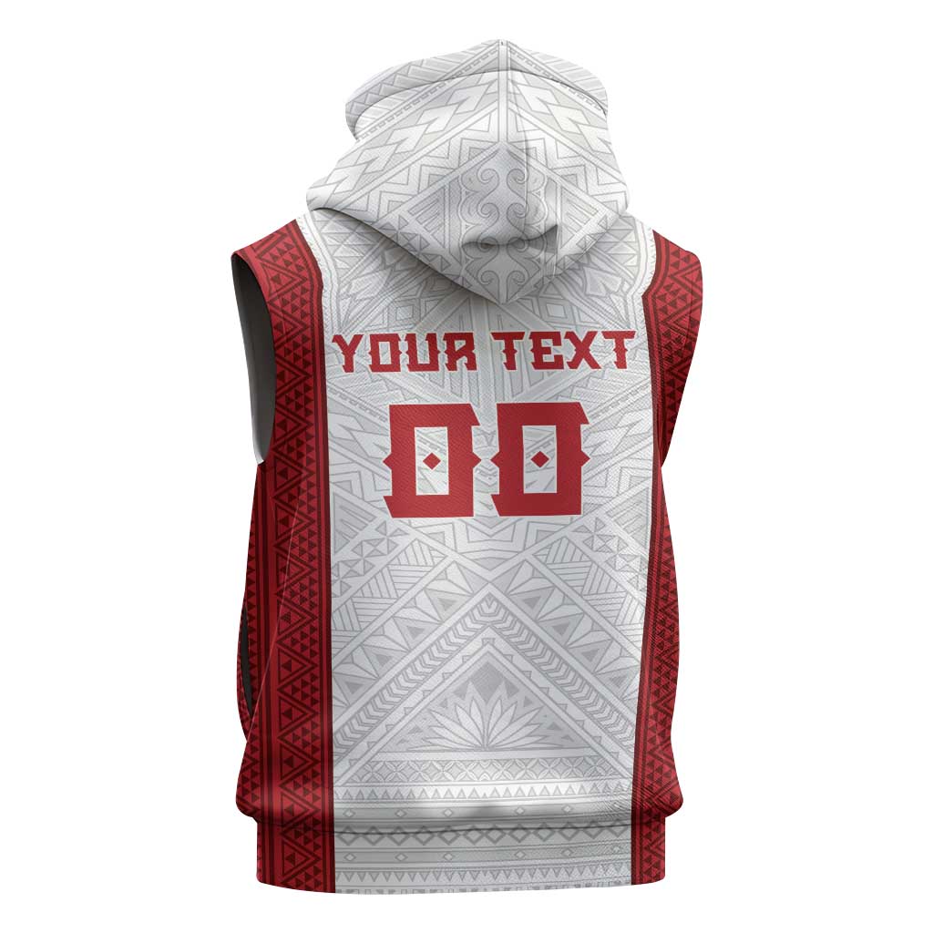 Tonga Rugby Custom Sleeveless Hoodie Tonga Sea Eagles Go Champions