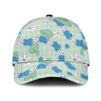 Hawaii Anthurium Tiare Pikake Lei Classic Cap Omaomao Lauhala Art Pattern