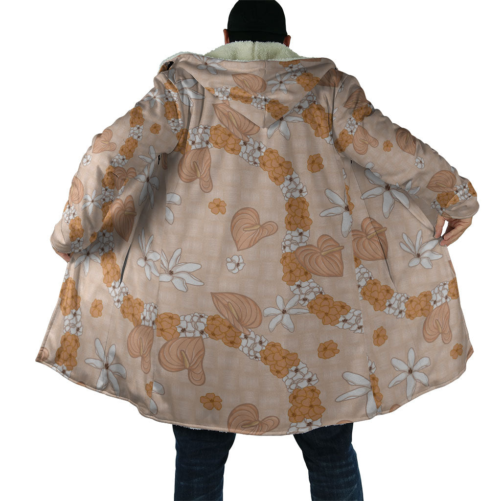 Hawaii Anthurium Tiare Pikake Lei Cloak Alani Lauhala Art Pattern