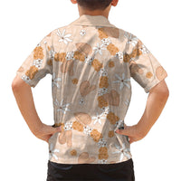 Hawaii Anthurium Tiare Pikake Lei Family Matching Summer Maxi Dress and Hawaiian Shirt Alani Lauhala Art Pattern