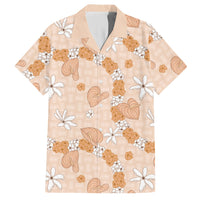 Hawaii Anthurium Tiare Pikake Lei Hawaiian Shirt Alani Lauhala Art Pattern
