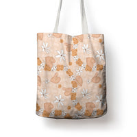 Hawaii Anthurium Tiare Pikake Lei Tote Bag Alani Lauhala Art Pattern