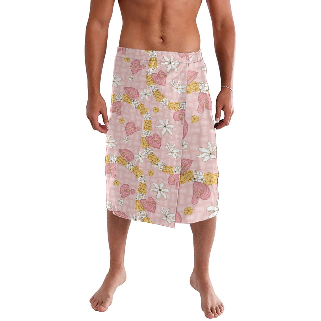Hawaii Anthurium Tiare Pikake Lei Lavalava Akala Lauhala Art Pattern