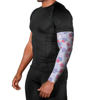 Hawaii Anthurium Tiare Pikake Lei Arm Sleeves Poni Lauhala Art Pattern