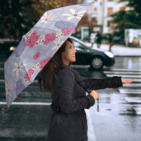 Hawaii Anthurium Tiare Pikake Lei Umbrella Poni Lauhala Art Pattern