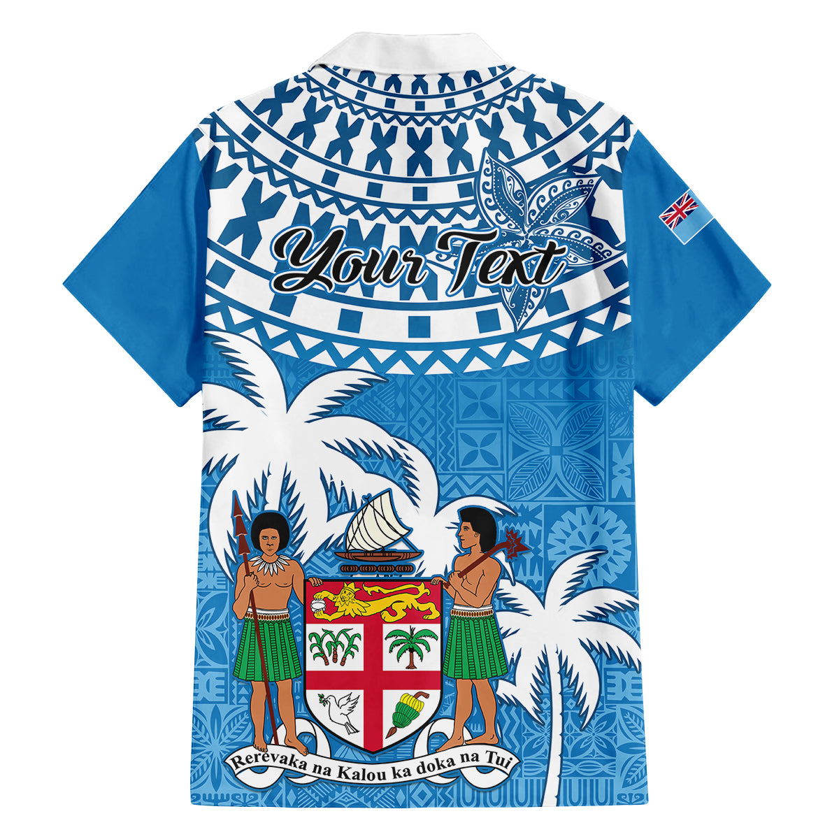 Personalised Fiji Kid Hawaiian Shirt Bula Fijian Tapa Pattern LT01 - Polynesian Pride