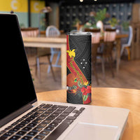 Papua New Guinea Skinny Tumbler Bird Of Paradise With Tropical Flower LT01 - Polynesian Pride