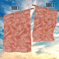 Tahiti Puatou Tiare Floral Garden Flag Monstera Palm Tropical Leaves LT01 - Polynesian Pride