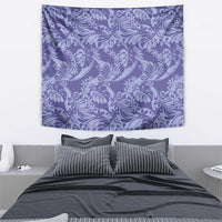 Tahiti Vareau Tiare Floral Tapestry Monstera Palm Tropical Leaves - Polynesian Pride
