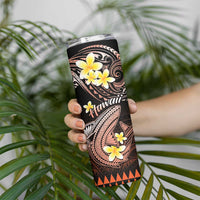 Hawaii Skinny Tumbler Polynesian Shark with Kakau Orange Version LT01 - Polynesian Pride