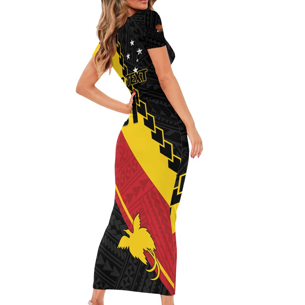 Custom PNG Family Matching Short Sleeve Bodycon Dress and Hawaiian Shirt The Kumuls Are On A Roll LT01 - Polynesian Pride