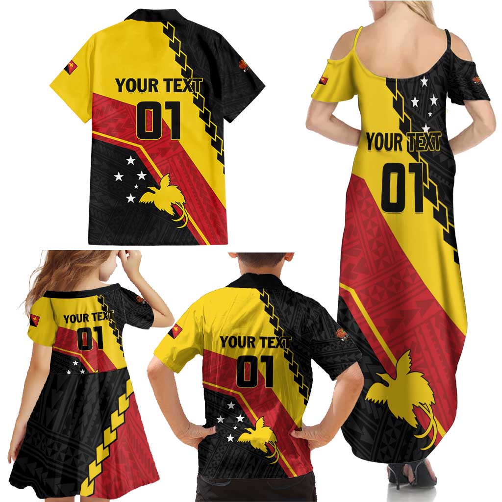 Custom PNG Family Matching Summer Maxi Dress and Hawaiian Shirt The Kumuls Are On A Roll LT01 - Polynesian Pride