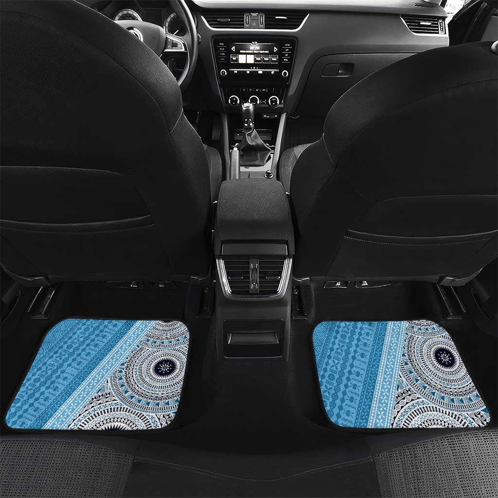Fiji Rugby Bati Car Mats Tapa Pattern